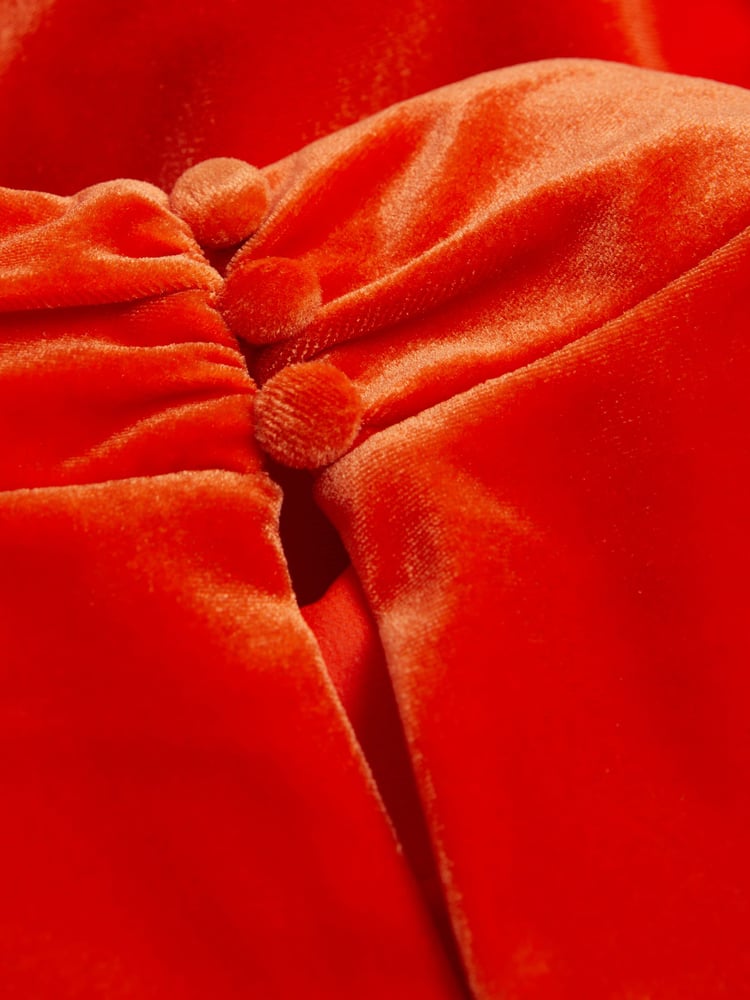 Florere Velvet Midi Dress - Image 7 of 7