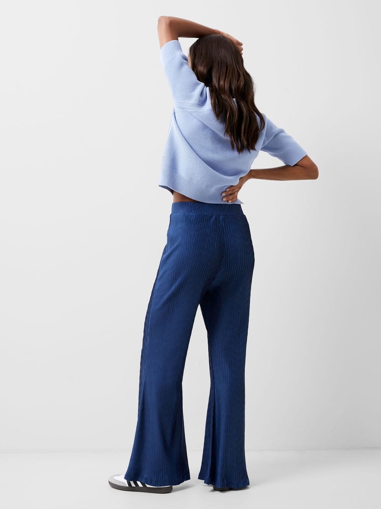 French Connection Blue Scarlette Trousers - Image 2 of 5
