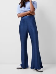 French Connection Blue Scarlette Trousers - Image 3 of 5