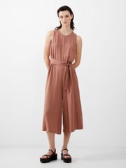 French Connection Brown Arielle Jumpsuit - Image 1 of 4