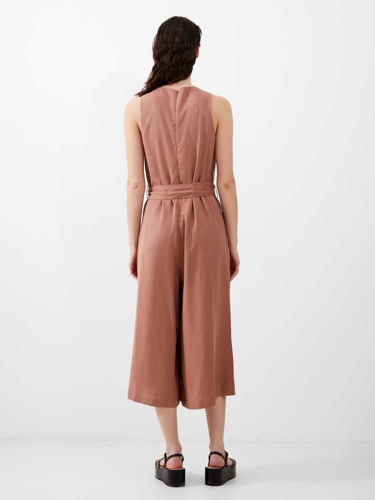 French Connection Brown Arielle Jumpsuit - Image 2 of 4
