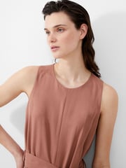 French Connection Brown Arielle Jumpsuit - Image 3 of 4