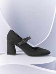 Black Forever Comfort With Motionflex Mary Jane Square Toe Shoes - Image 1 of 6
