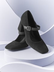 Black Forever Comfort With Motionflex Mary Jane Square Toe Shoes - Image 4 of 6