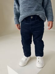 Navy Corduroy Trousers (3mths-7yrs) - Image 1 of 7