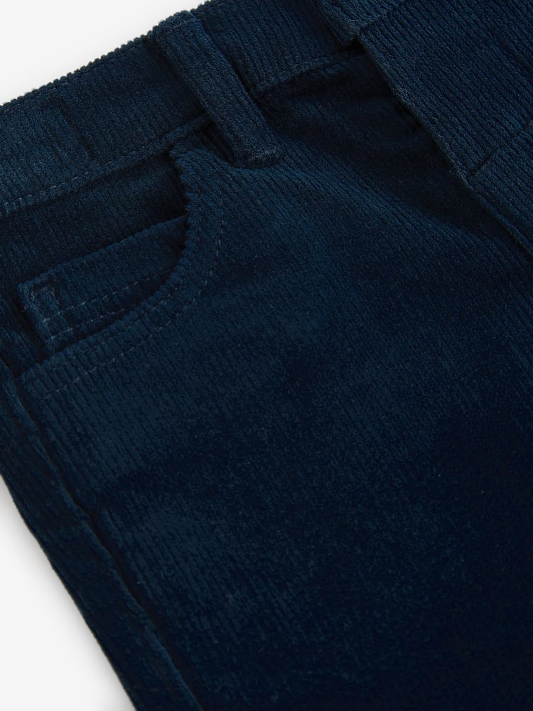 Navy Corduroy Trousers (3mths-7yrs) - Image 7 of 7 Navy Corduroy Trousers (3mths-7yrs) - Image 7 of 7