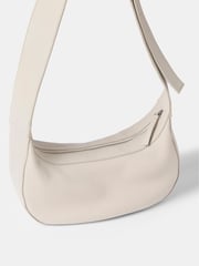 Mint Velvet Cream Leather Cross-Body Bag - Image 3 of 3