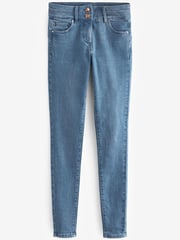 Smoky Blue Lift, Slim And Shape Skinny Jeans - Image 5 of 6