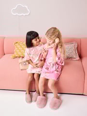 Pink/Cream Floral Nighties 2 Pack (2-16yrs) - Image 2 of 8