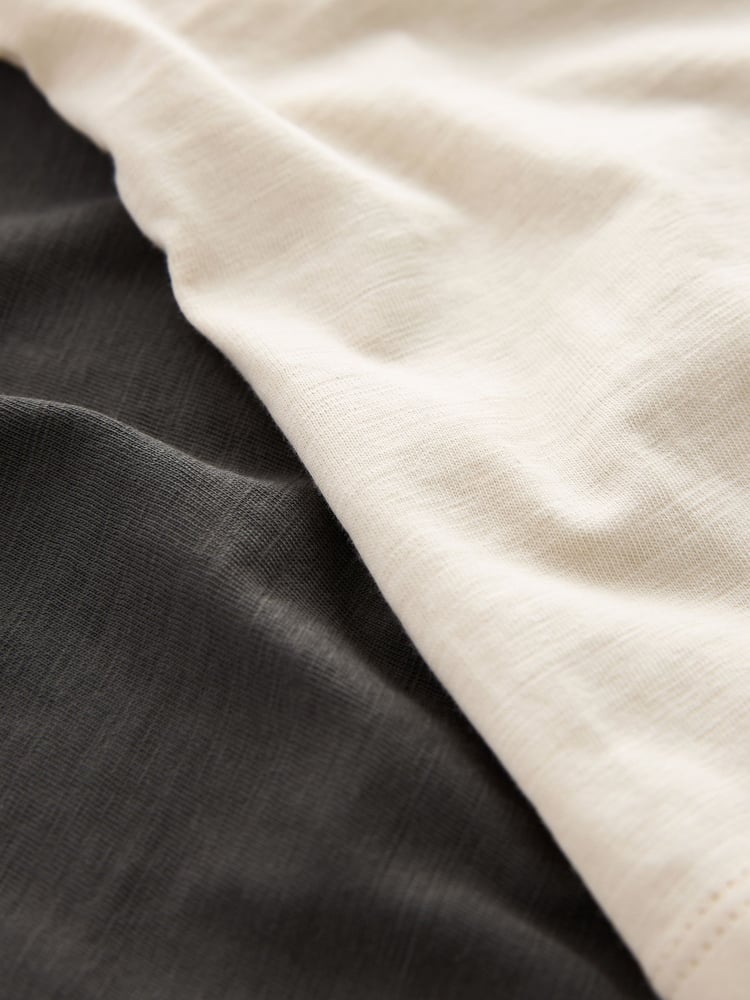 Black/Ecru Short Pyjamas 2 Pack (3-16yrs) - Image 6 of 6