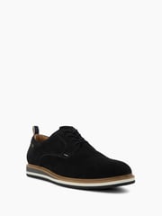 Dune London Black Standard Fit Blaksley Plain Toe Hybrid Sole Shoes - Image 4 of 6
