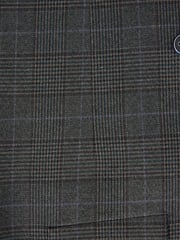 Green Trimmed Check Suit: Waistcoat - Image 9 of 11