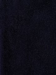 Navy Blue Slim Velvet Jacket - Image 9 of 9