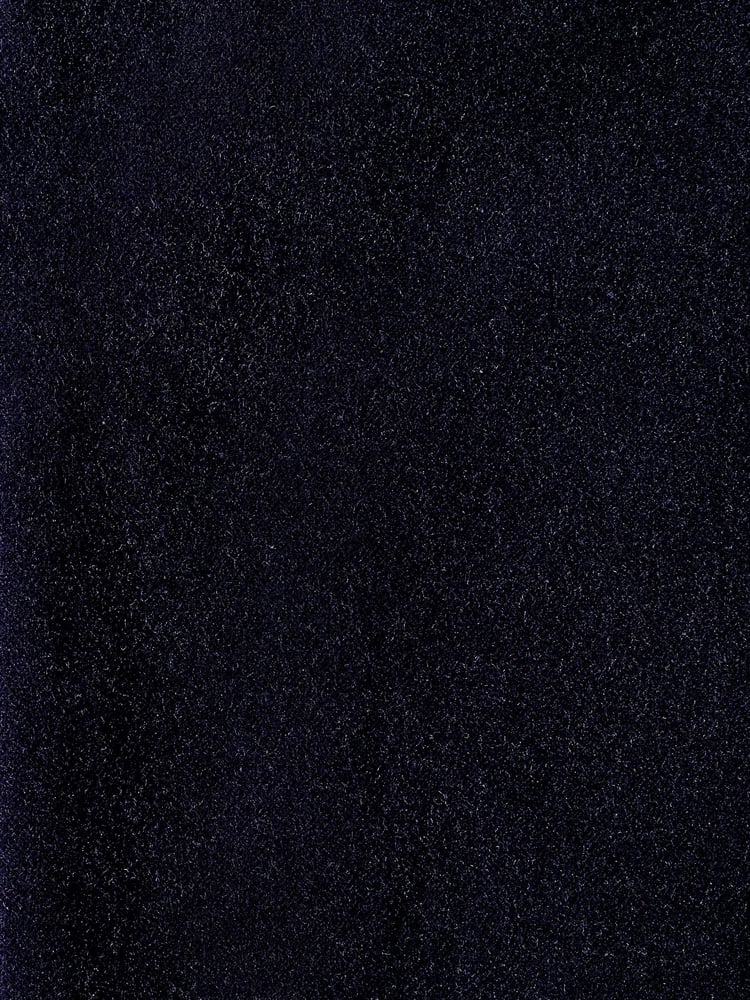 Navy Blue Slim Velvet Jacket - Image 9 of 9