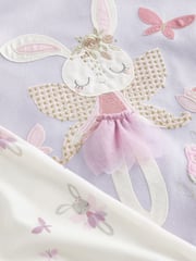 Purple Bunny Nighties 2 Pack (2-12yrs) - Image 7 of 7