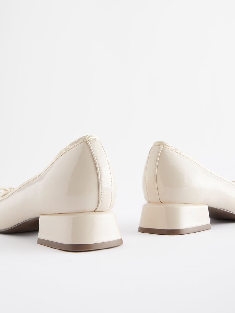 Bone Forever Comfort Block Heel Ballerina Shoes - Image 5 of 5