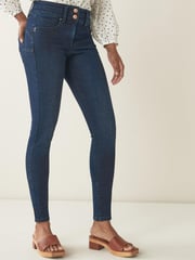 Inky Blue Lift, Slim And Shape Skinny Jeans - Image 1 of 5
