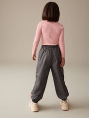 Pink Long Sleeve Ribbed Top (3-16yrs) - Image 3 of 6