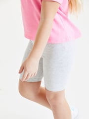 Grey Marl Cycle Shorts (3-16yrs) - Image 3 of 3