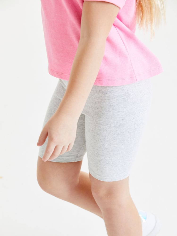 Grey Marl Cycle Shorts (3-16yrs) - Image 3 of 3
