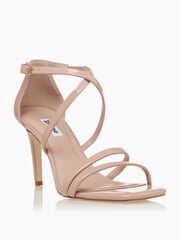 Dune London Neutral Musical Square Toe High Heel Sandals - Image 3 of 6