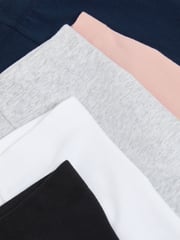 Multi 5 Pack Cotton Leggings (3mths-7yrs) - Image 6 of 6