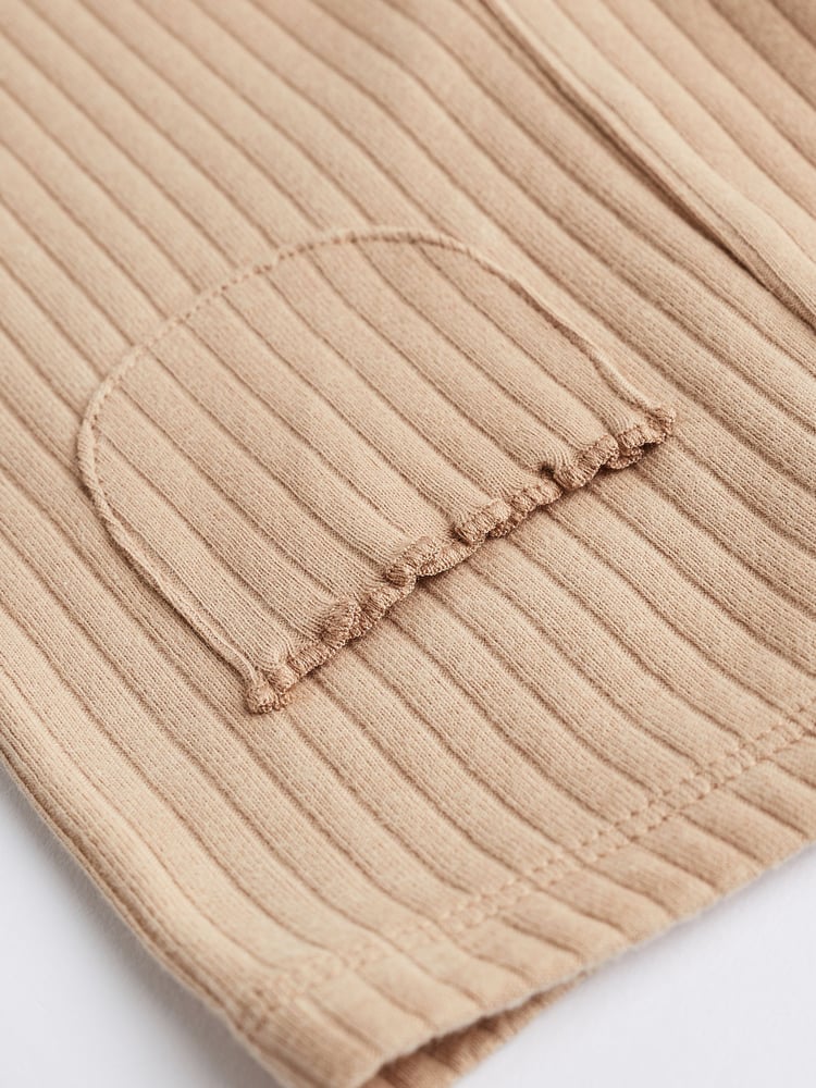 Rust Brown/Cream Baby Leggings 4 Pack - Image 7 of 7