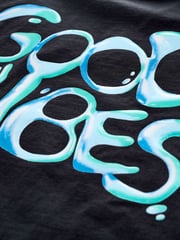 Black Good Vibes Graphic Short Sleeve T-Shirts 2 Pack (3-16yrs) - Image 3 of 3