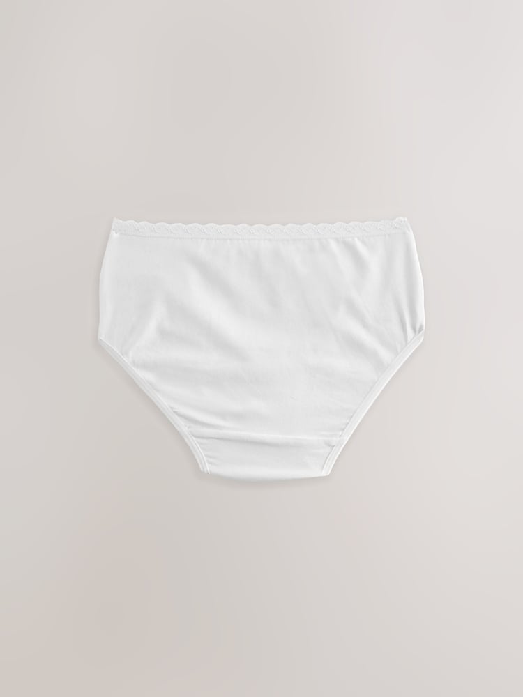 White Hipster Briefs 10 Pack (1.5-16yrs) - Image 11 of 11