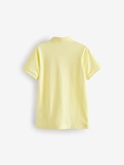 Yellow Pastel Short Sleeve Polo Shirt (3-16yrs) - Image 2 of 3