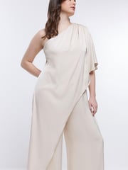 River Island Cream Bridesmaid Jumpsuit - Image 4 of 5