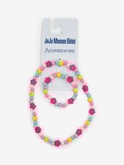 JoJo Maman Bébé Pastel Toddler Necklace Set - Image 1 of 3