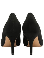 Lotus Black Stiletto Heel Court Shoes - Image 3 of 4