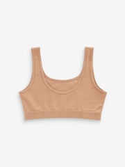 Praline Beige Crop Tops 3 Pack (5-16yrs) - Image 2 of 4