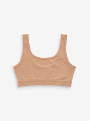 Praline Beige Crop Tops 3 Pack (5-16yrs) - Image 3 of 4
