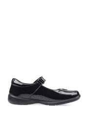 Start-Rite Wish Rip-Tape Black Patent Leather School Shoes F Fit - Image 1 of 4