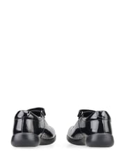 Start-Rite Wish Rip-Tape Black Patent Leather School Shoes F Fit - Image 4 of 4