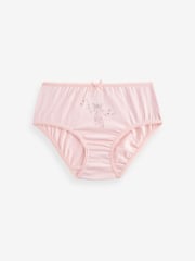 Pink/Purple Ballerina Briefs 10 Pack (1.5-16yrs) - Image 12 of 13