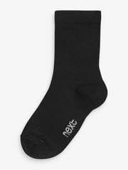 Black 7 Pack Bamboo Rich Socks - Image 1 of 2