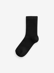 Black 7 Pack Bamboo Rich Socks - Image 2 of 2