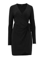 Pour Moi Black Bryony Slinky Dress - Image 4 of 5