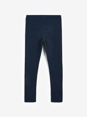 Navy Blue Long Length Leggings (3-16yrs) - Image 2 of 3