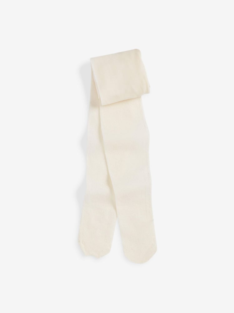 Ecru Bridesmaid Flower Girl Sparkle Single Pack Tights - Image 1 of 1