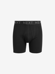 Black 10 pack Sports Longer Length A-Front Boxers - Image 2 of 4