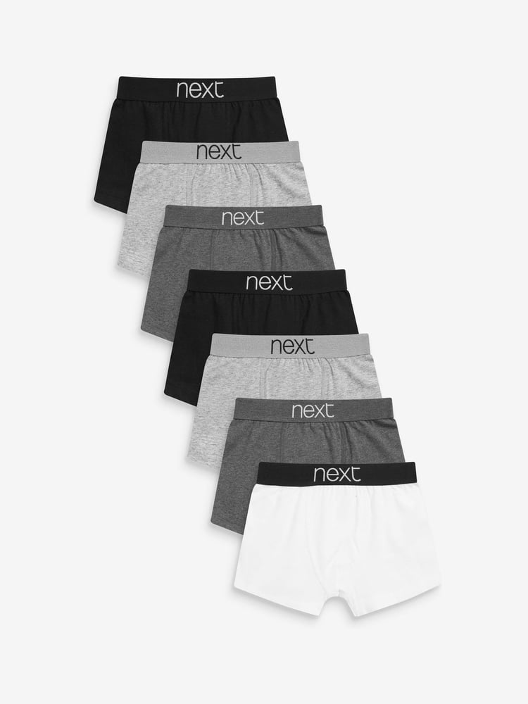 Monochrome 7 Pack Trunks (2-16yrs) - Image 1 of 10