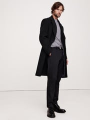 Banana Republic Black Slim Rapid Movement Chino - Image 3 of 5