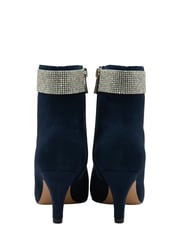 Lotus Navy Blue Stiletto-Heel Shoes Boots - Image 3 of 4