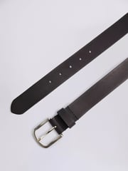 MOSS Black Casual Leather Belt - Image 2 of 2