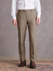 Stone Slim Fit Signature Wool Suit: Trousers - Image 1 of 9