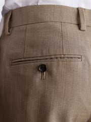 Stone Slim Fit Signature Wool Suit: Trousers - Image 5 of 9